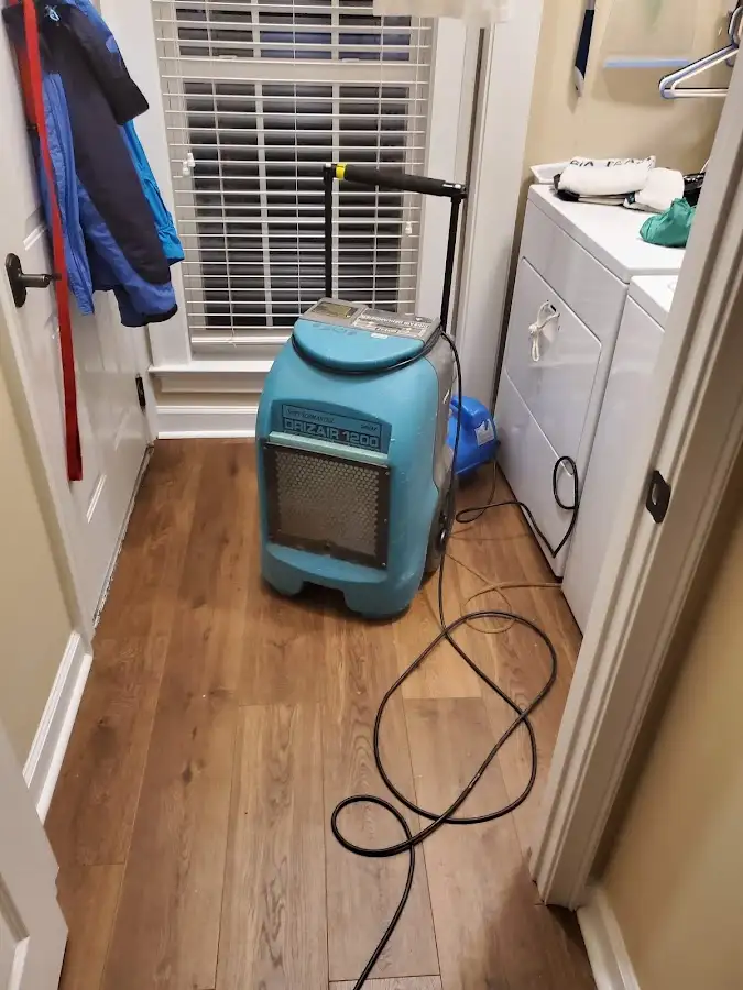 Commercial dehumidifier deployed for Crawl Space Restoration in Cinco Ranch